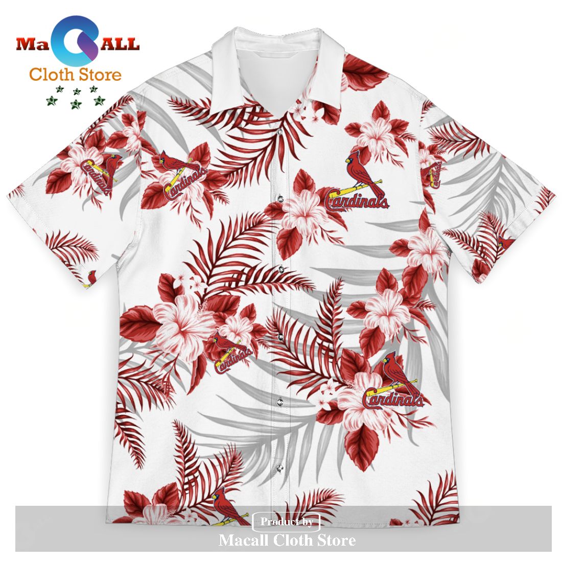 St. Louis Cardinals Sports American Hawaiian Tropical Patterns For Fans Club Trending Summer Gifts Unisex Hawaii Shirt St. Louis Cardinals Sports American Hawaiian Tropical Patterns For Fans Club Trending Summer Gifts Unisex Hawaii Shirt