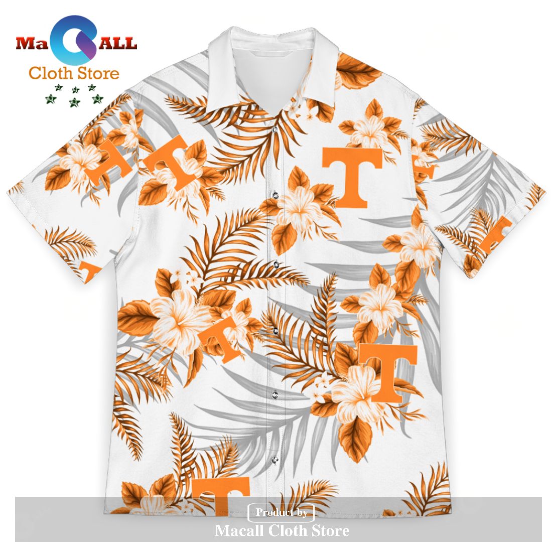 Tennessee Volunteers Sports American Hawaiian Tropical Patterns For Fans Club Trending Summer Gifts Unisex Hawaii Shirt Tennessee Volunteers Sports American Hawaiian Tropical Patterns For Fans Club Trending Summer Gifts Unisex Hawaii Shirt