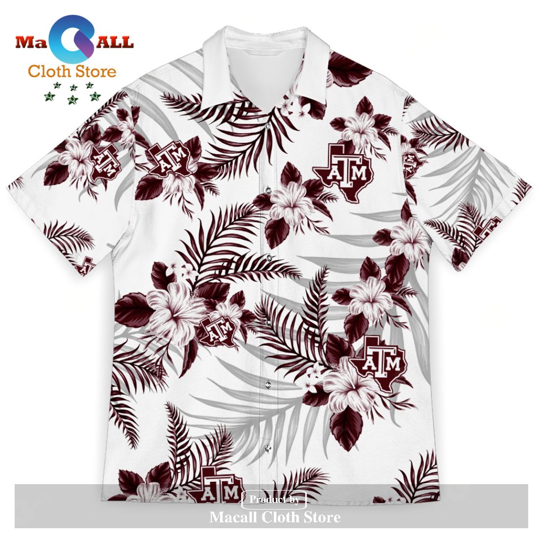 Texas AM Aggies Sports American Hawaiian Tropical Patterns For Fans Club Trending Summer Gifts Unisex Hawaii Shirt Texas AM Aggies Sports American Hawaiian Tropical Patterns For Fans Club Trending Summer Gifts Unisex Hawaii Shirt
