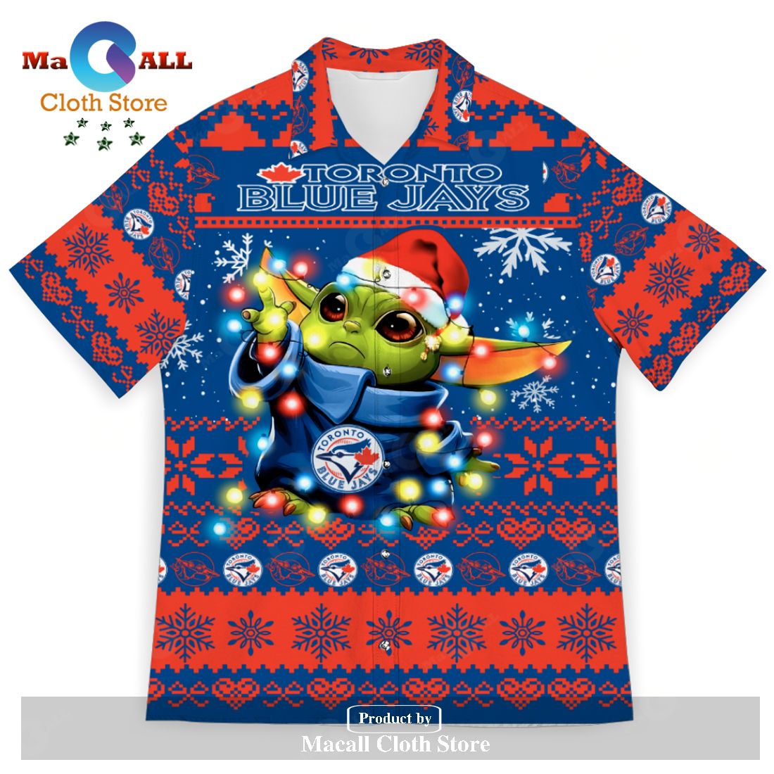 Toronto Blue Jays Baby Yoda Star Wars Sports Football American Ugly Christmas Sweater New Trends For Fans Club Gifts Unisex Hawaiian Shirt-3D Hawaiian Shirt Toronto Blue Jays Baby Yoda Star Wars Sports Football American Ugly Christmas Sweater New Trends For Fans Club Gifts Unisex Hawaiian Shirt-3D Hawaiian Shirt