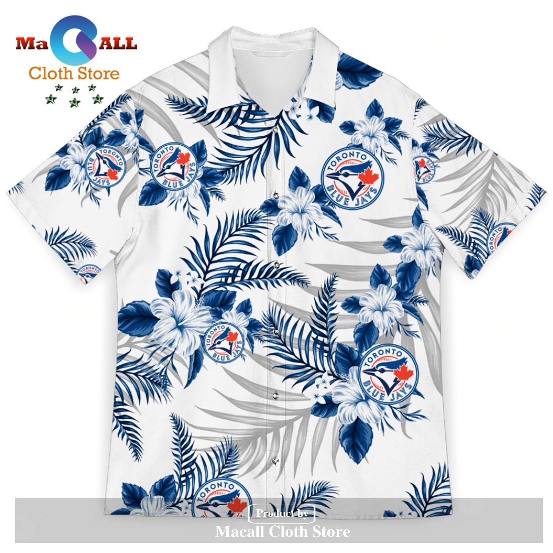 Toronto Blue Jays Sports American Hawaiian Tropical Patterns For Fans Club Trending Summer Gifts Unisex Hawaii Shirt Toronto Blue Jays Sports American Hawaiian Tropical Patterns For Fans Club Trending Summer Gifts Unisex Hawaii Shirt