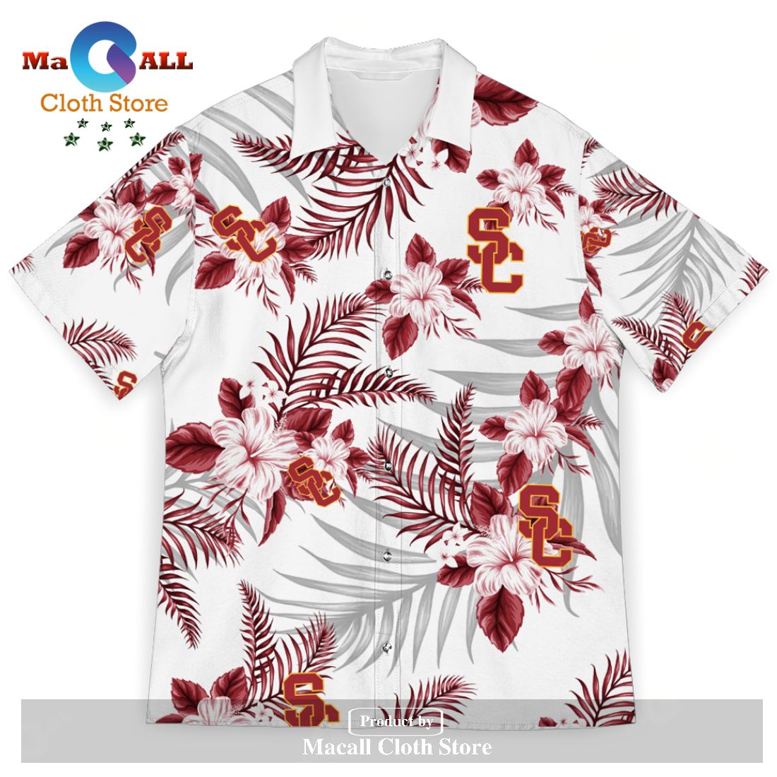 USC Trojans Sports American Hawaiian Tropical Patterns For Fans Club Trending Summer Gifts Unisex Hawaii Shirt USC Trojans Sports American Hawaiian Tropical Patterns For Fans Club Trending Summer Gifts Unisex Hawaii Shirt