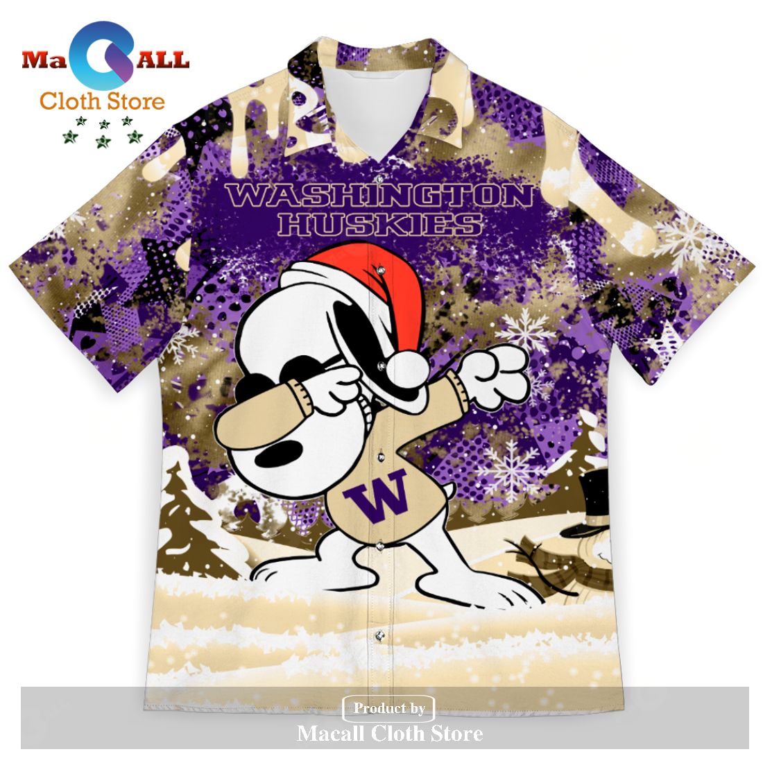 Washington Huskies Snoopy Dabbing The Peanuts Sports Football American Christmas Dripping Matching New Trends For Fans Club Gifts Unisex Hawaiian Shirt-3D Hawaiian Shirt Washington Huskies Snoopy Dabbing The Peanuts Sports Football American Christmas Dripping Matching New Trends For Fans Club Gifts Unisex Hawaiian Shirt-3D Hawaiian Shirt