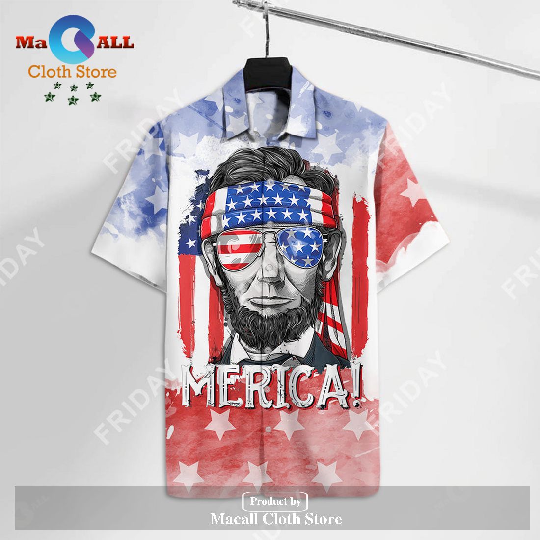 4th of july hawaiian shirts