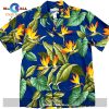 Airbrush Bird of Paradise Red Camp Hawaiian Shirt and Shorts