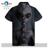 Alien Hawaii Shirt Alien Summer Vacation Blue Hawaiian Shirt Adult Full Size