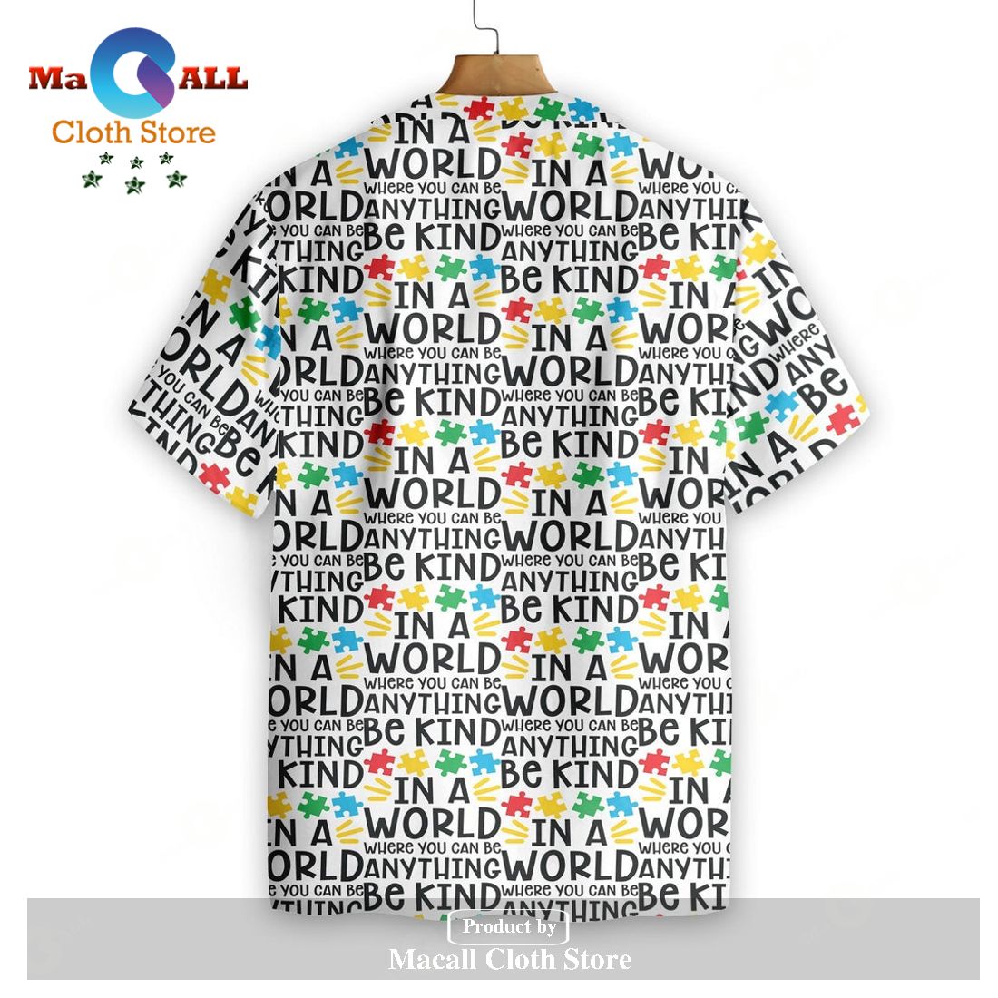 Autism Hawaiian Shirt Autism Be Kind Pattern Hawaii Shirt Autism Hawaiian Shirt Autism Be Kind Pattern Hawaii Shirt