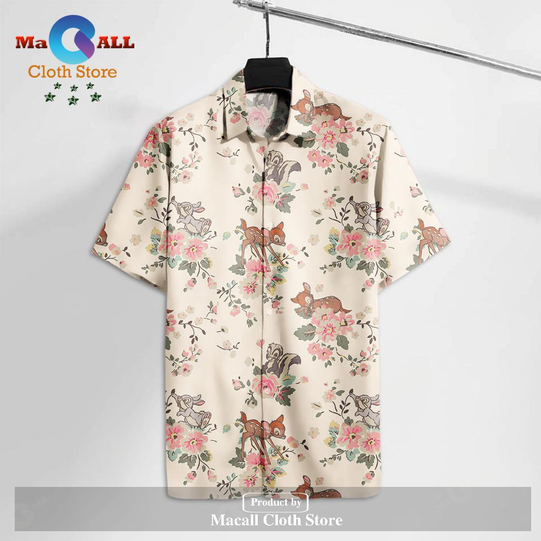 Bambi Hawaiian Shirt Bambi Floral Hawaii Tshirt Amazing High Quality D Bambi Hawaiian Shirt Bambi Floral Hawaii Tshirt Amazing High Quality D