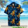 Bigfoot Hawaii Shirt Bigfoot In The Sunset Hawaiian Shirt Black Adult_
