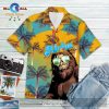 Bigfoot Hawaii Shirt Bigfoot Surfing Hawaiian Shirt Adult Full Print