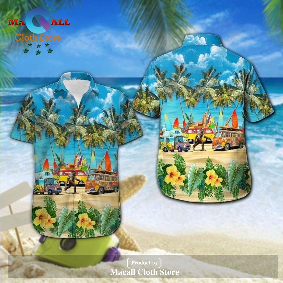 Bigfoot Hawaiian Shirt Bigfoot Beach Vacation Palm Tree Hawaii Aloha Hawaiian Shirt Bigfoot Hawaiian Shirt Bigfoot Beach Vacation Palm Tree Hawaii Aloha Hawaiian Shirt