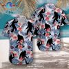 Bigfoot Hawaiian Shirt Bigfoot Tropical Jungle Brown Pattern Hawaii Al