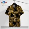 Bigfoot Hawaiian Shirt Bigfoot Tropical Jungle Palm Pattern Hawaii Alo