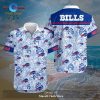Buffalo Bills Hawaiian Shirt Buffalo Bills Palm Leaves Pineapples Red  – QD21