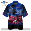 Buffalo Bills Hawaiian Shirt Buffalo Bills Palm Leaves Pineapples Red_