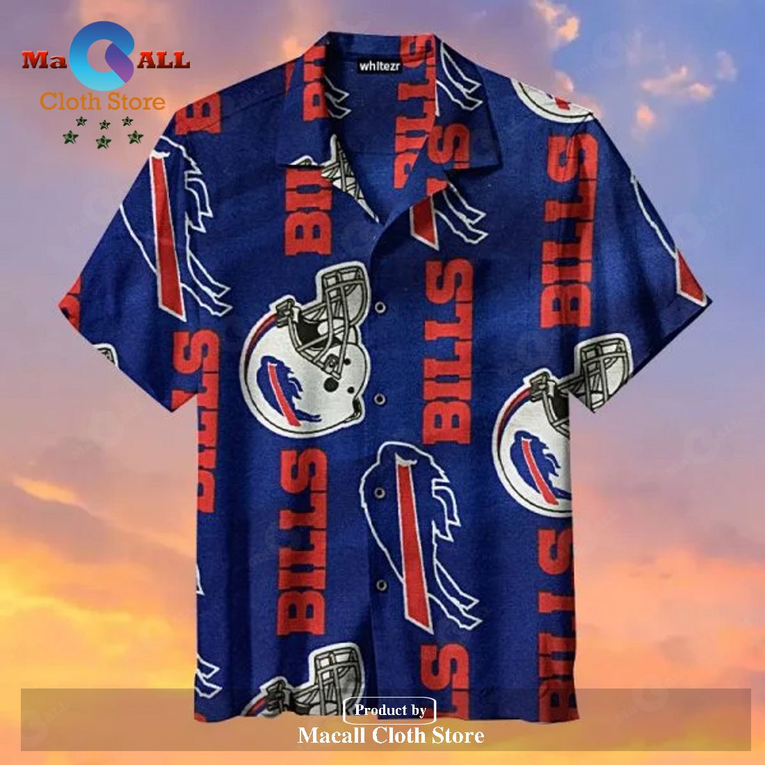 Buffalo Bills Hawaiian Shirt Buffalo Symbol American Football Helmet Buffalo Bills Hawaiian Shirt Buffalo Symbol American Football Helmet