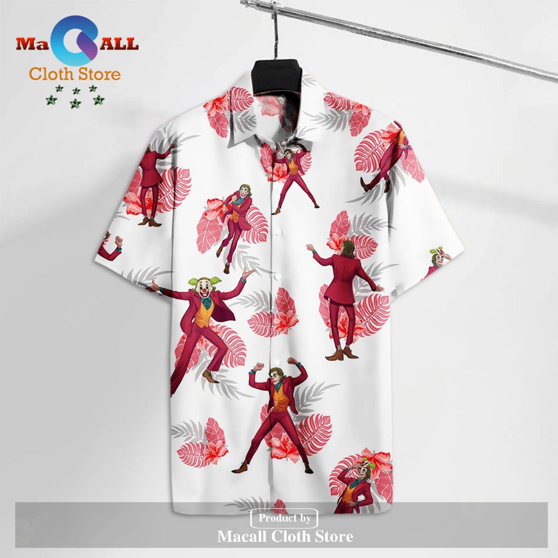 DC Hawaiian Shirt DC Jker Dancing Tropical Hawaii Tshirt DC Hawaiian Shirt DC Jker Dancing Tropical Hawaii Tshirt