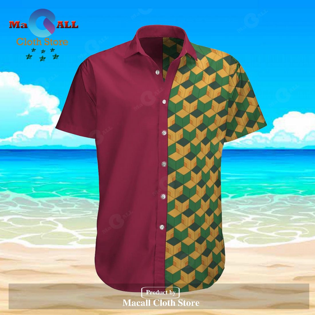 Demon Slayer Hawaii Shirt Giyu Tomioka Uniform Kimetsu No Yaiba Hawaii Demon Slayer Hawaii Shirt Giyu Tomioka Uniform Kimetsu No Yaiba Hawaii