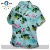 Flamingo Island Black Hawaiian Blouse Hawaiian Shirt and Shorts