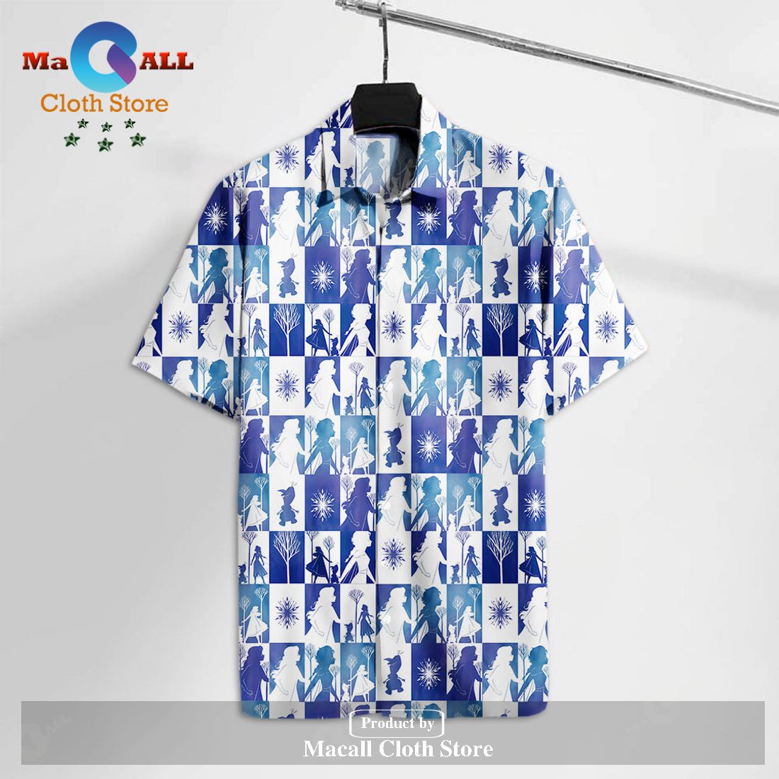 Frozen Hawaiian Shirt Princess Frozen Elsa & Anna Hawaii Tshirt Awesom