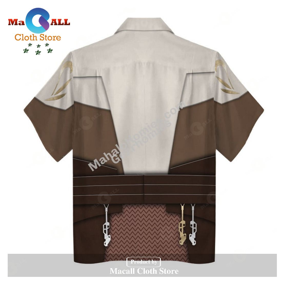 GearHomies Hawaiian Shirt Jedi Temple Guard 3D Costumes GearHomies Hawaiian Shirt Jedi Temple Guard 3D Costumes