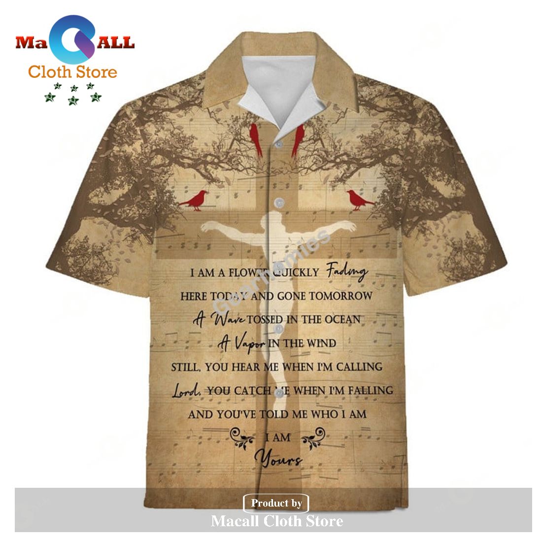 Gearhomies Hawaiian Shirt Jesus Crucifixion Who Am I 3D Apparel Gearhomies Hawaiian Shirt Jesus Crucifixion Who Am I 3D Apparel