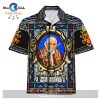 Gearhomies Hawaiian Shirt Pope Benedict XVI Coat Of Arms 3D Apparel
