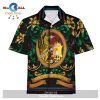 Gearhomies Hawaiian Shirt The Lord Jesus Christ Stained Glass 3D Apparel