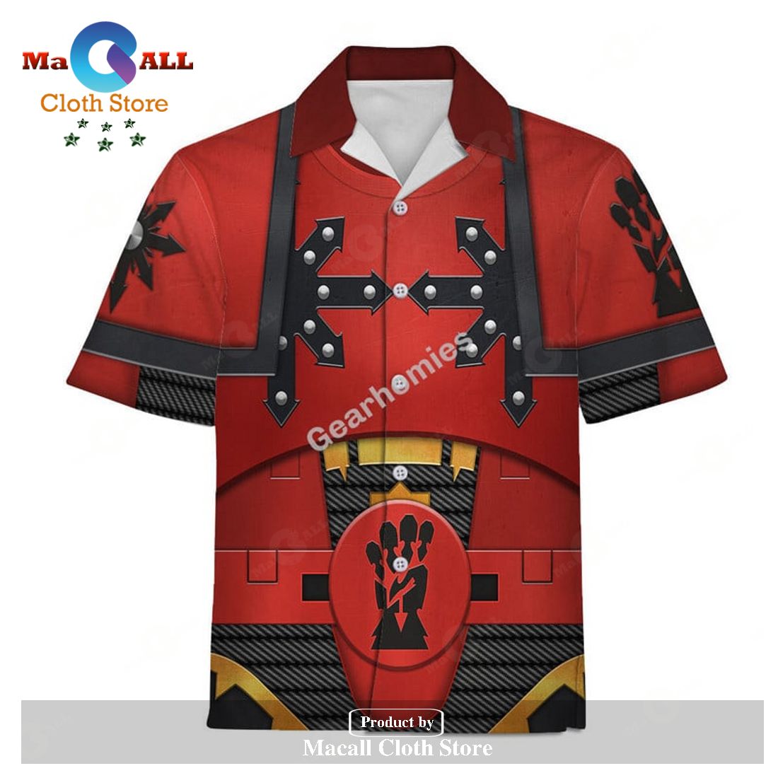 Gearhomies Unisex Hawaiian Shirt A Red Corsairs Heretic Astartes 3D Costumes Gearhomies Unisex Hawaiian Shirt A Red Corsairs Heretic Astartes 3D Costumes