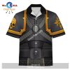 GearHomies Unisex Hawaiian Shirt Black Templars Captain 3D Costumes