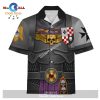 Gearhomies Unisex Hawaiian Shirt Black Legion Colour Scheme 3D Costumes