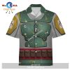 GearHomies Unisex Hawaiian Shirt Boba Fet Samurai 3D Apparel