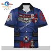 GearHomies Unisex Hawaiian Shirt Crimson Fists Mark IV Maximus Power Armor 3D Costumes
