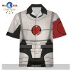 Gearhomies Unisex Hawaiian Shirt Flesh Tearers in Mark III Power Armor 3D Costumes