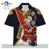 Gearhomies Unisex Hawaiian Shirt Hugues de Payens Historical 3D Apparel