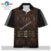 Gearhomies Unisex Hawaiian Shirt Indomitus Pattern Terminator Armor Space Wolves 3D Costumes