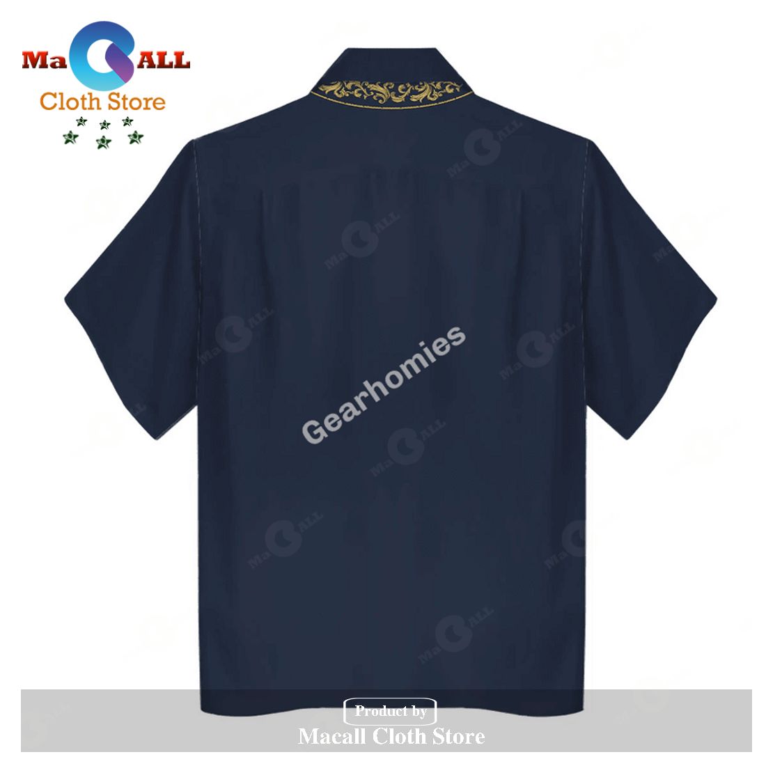 Gearhomies Unisex Hawaiian Shirt Joachim-Napoleon Mura Historical 3D Apparel Gearhomies Unisex Hawaiian Shirt Joachim-Napoleon Mura Historical 3D Apparel