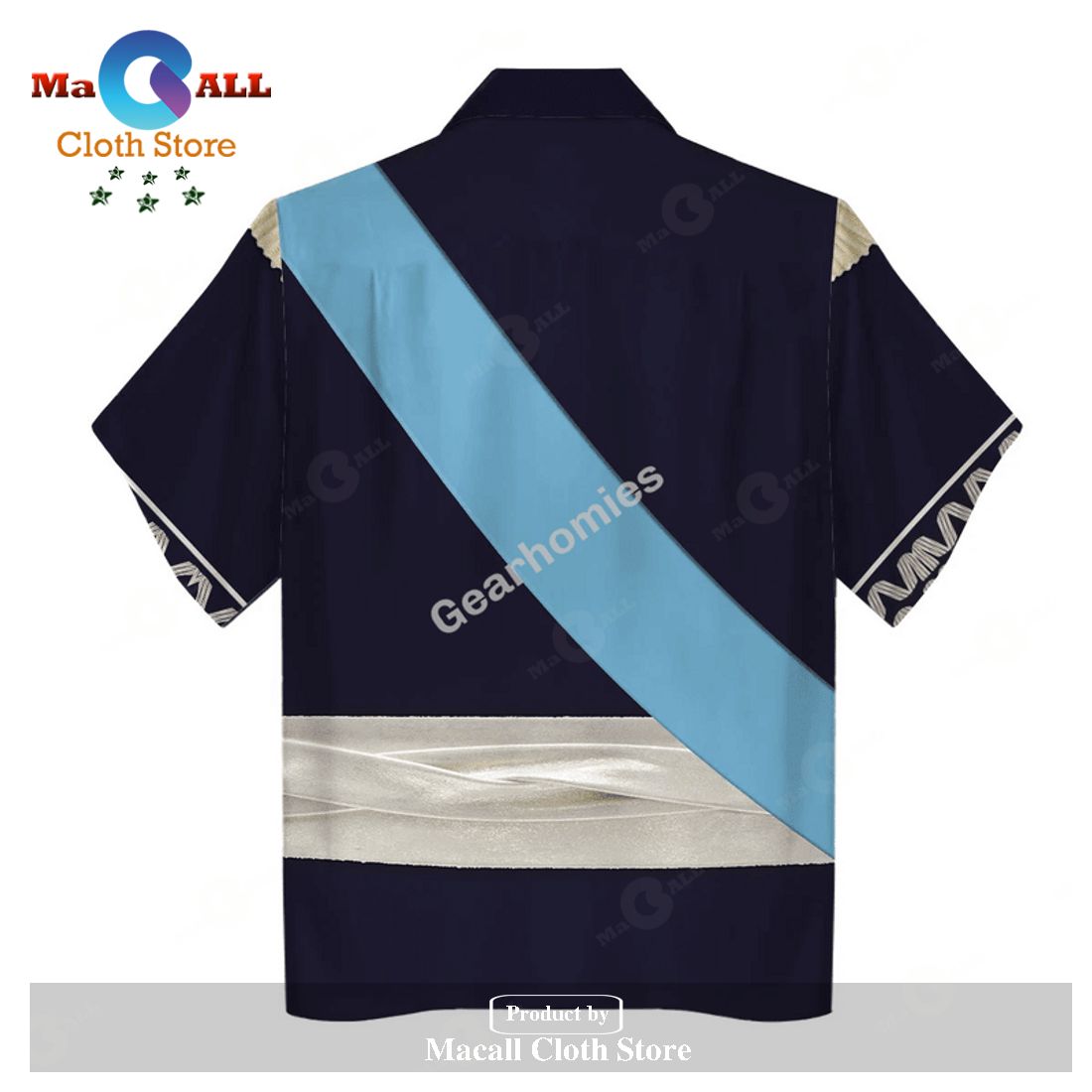 Gearhomies Unisex Hawaiian Shirt Jozef Poniatowski Historical 3D Apparel Gearhomies Unisex Hawaiian Shirt Jozef Poniatowski Historical 3D Apparel