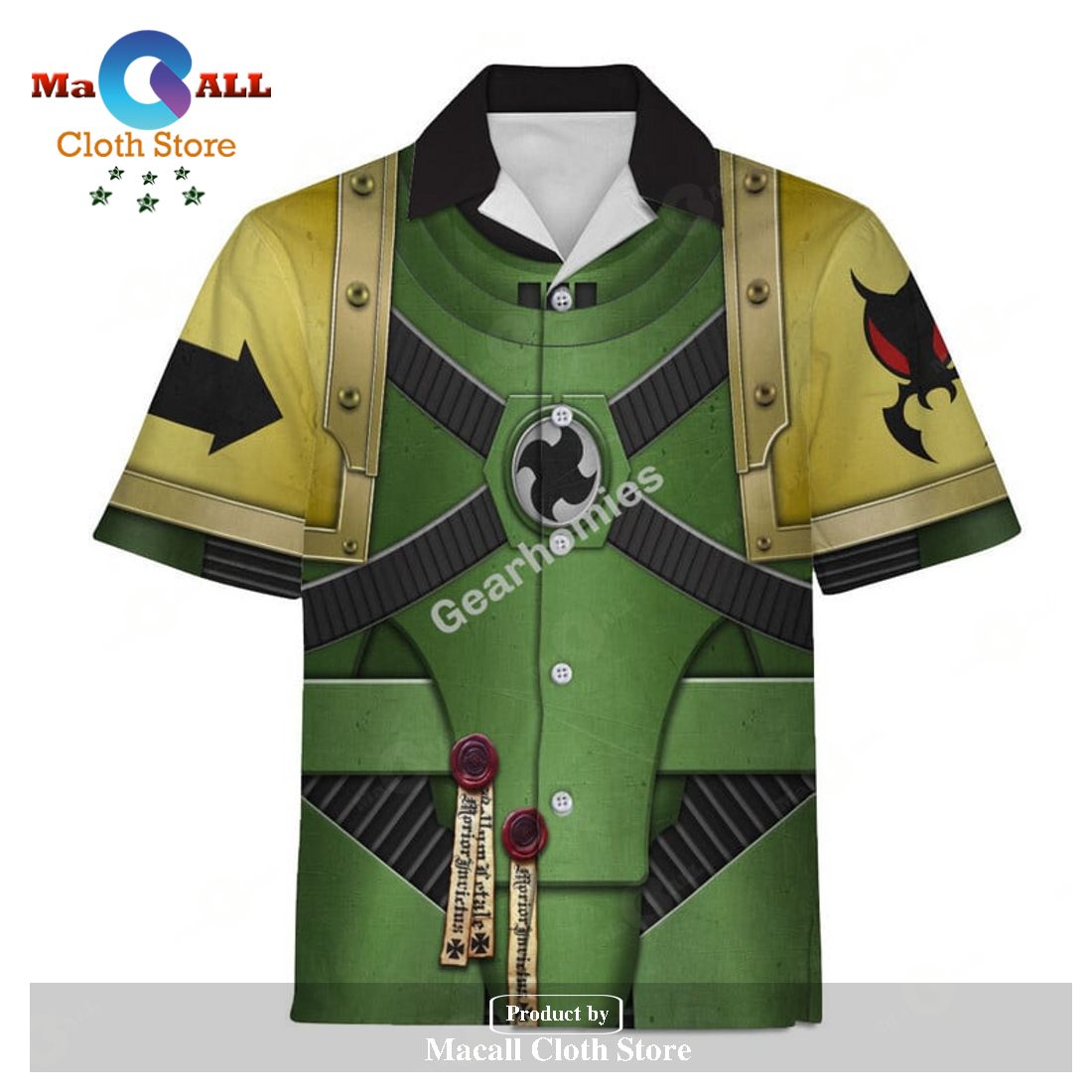 Gearhomies Unisex Hawaiian Shirt Mantis Warriors Mark IV Maximus Power Armor 3D Costumes Gearhomies Unisex Hawaiian Shirt Mantis Warriors Mark IV Maximus Power Armor 3D Costumes