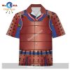 Gearhomies Unisex Hawaiian Shirt Samurai Spirit 3D Costumes