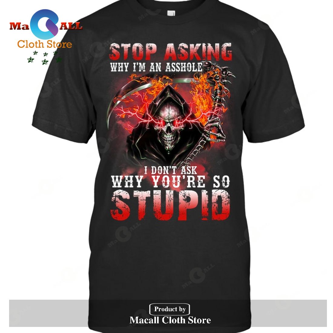 I don't ask why you're so stu.pid T-Shirt Hoodie Sweatshirt - LK41 I don't ask why you're so stu.pid T-Shirt Hoodie Sweatshirt - LK41