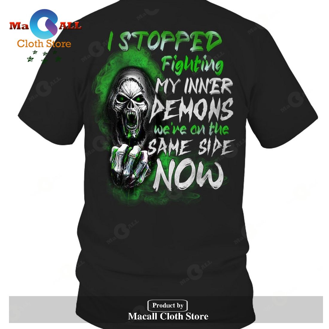 I stopped fighting my inner demons , We're on the same side now T-Shirt Hoodie Sweatshirt - G521 I stopped fighting my inner demons , We're on the same side now T-Shirt Hoodie Sweatshirt - G521