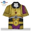 Gearhomies Unisex Hawaiian Shirt The Brazen Beasts Khorne Daemonkin Warband Colour Scheme 3D Costumes
