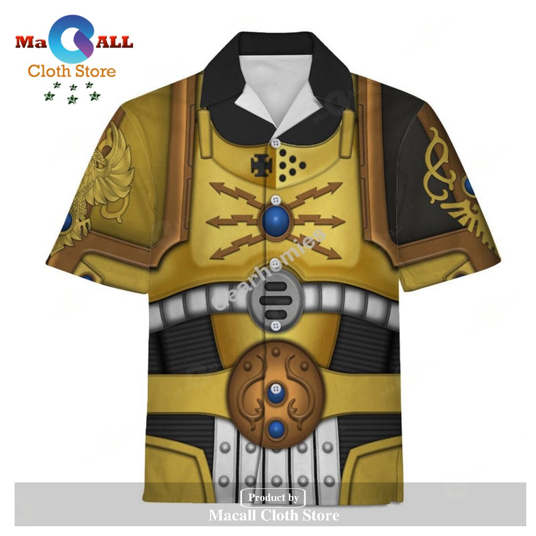 Gearhomies Unisex Hawaiian Shirt The Dread Host 3D Costumes Gearhomies Unisex Hawaiian Shirt The Dread Host 3D Costumes