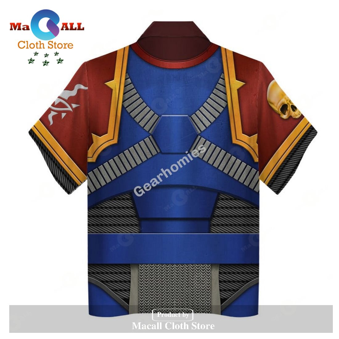 Gearhomies Unisex Hawaiian Shirt The Scourged Warband Colour Scheme 3D Costumes Gearhomies Unisex Hawaiian Shirt The Scourged Warband Colour Scheme 3D Costumes