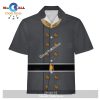 Gearhomies Unisex Hawaiian Shirt Thomas Jefferson Historical 3D Apparel