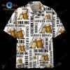 Gifury Beer Hawaiian Shirt Beer Cups Cheer Beer Bubble Yellow Hawaiian Shirt