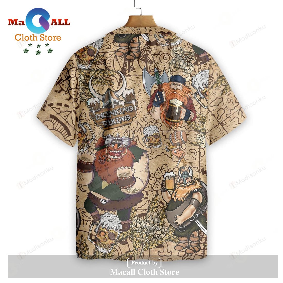 Gifury Beer Hawaiian Shirt Beer Drinking Viking Aloha Shirt Beer Hawaiian Shirt Gifury Beer Hawaiian Shirt Beer Drinking Viking Aloha Shirt Beer Hawaiian Shirt
