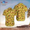Gifury Beer Hawaiian Shirt Beer Mode On Bigfoot Loch Ness Monster Fire