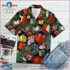 Gifury Book Hawaiian Shirt Book Lantern Pattern Grey Aloha Shirt Book